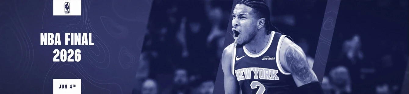 Apuestas deportivas en Duel: mercado de la NBA Finals 2026 con los New York Knicks en la casa de apuestas cripto de Duel